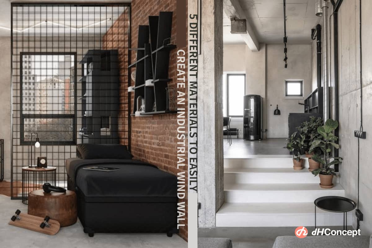 相信大家已經對於工業風不陌生了，不過我認為可以在牆面的部分下更多苦心，做出和其他人不一樣，  且獨特的 “工業風”，下面先帶大家了解～